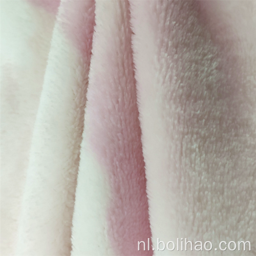 100% polyester bedrukt flanel fleece stof